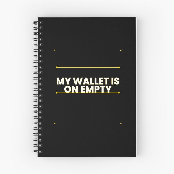 Item preview, My Wallet Is On Empty | Funny Gas Prices Shirt Gift for Drivers designed and sold by Daily Mood Tees.