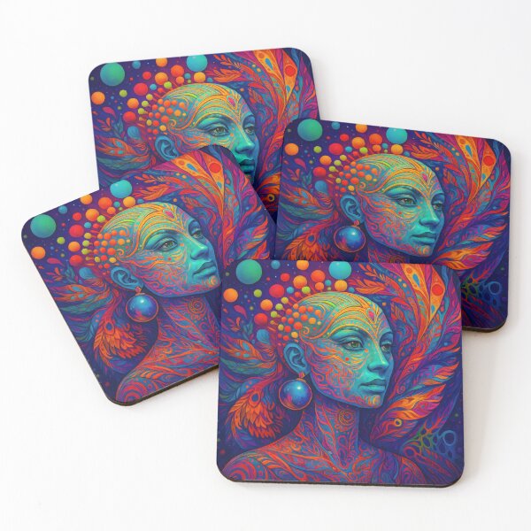 Item preview, Lab Visions 060: Psychedelic Feathered Being designed and sold by The Psychedelic Anarchist.