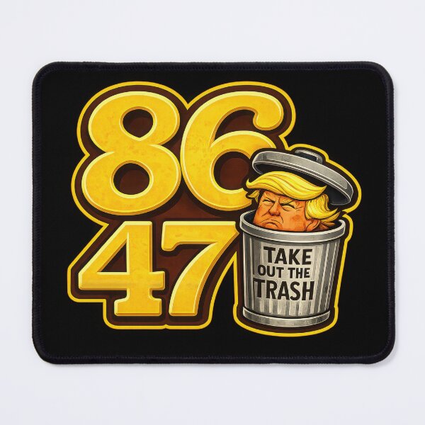 Item preview, 86 47 – Take Out the Trash Political Satire Graphic designed and sold by Angry Creamsicle.