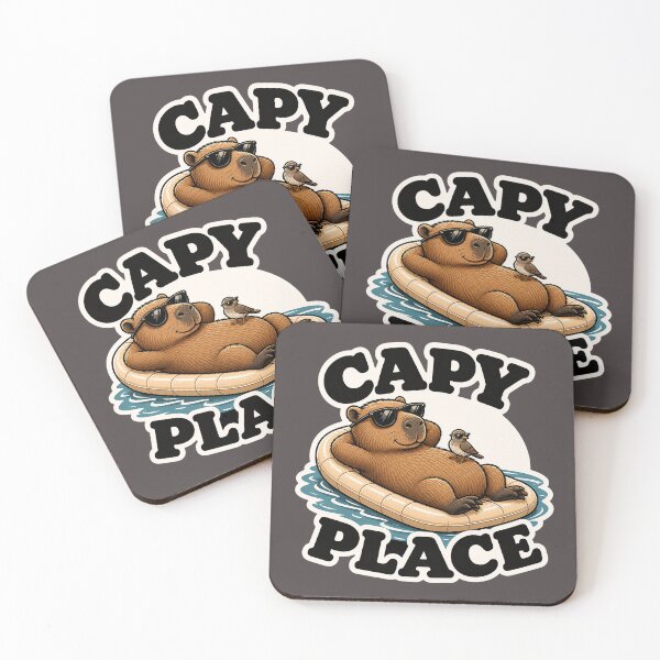 Item preview, Capy Place Capybara T-Shirt - Chill Capybara Shirt/Funny Relaxing Animal Graphic Tee/Capybara Meme designed and sold by Halejo68.