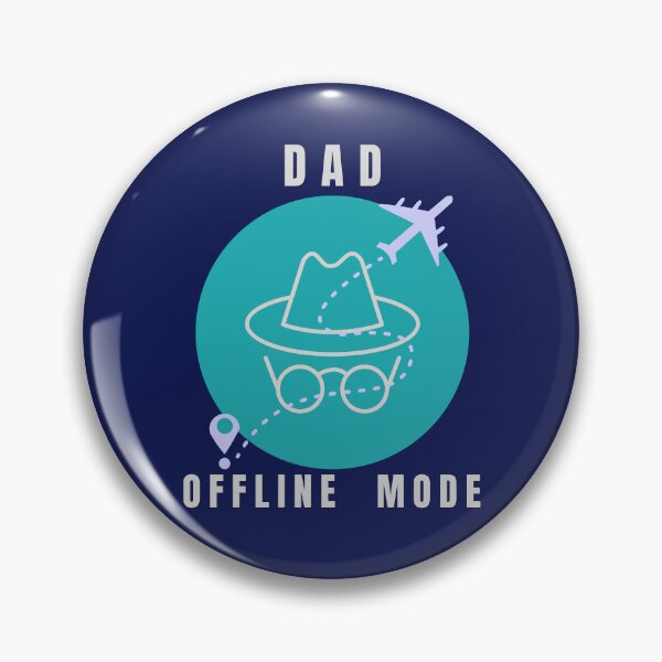 Item preview, Ultimate tech gift for Dad - DAD OFFLINE MODE. designed and sold by JurateArt-DK.
