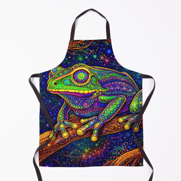 Item preview, Lab Visions 061: Kambo Frog Psychedelic Visionary Art designed and sold by The Psychedelic Anarchist.