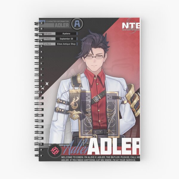 Item preview, Adler Neverness to Everness (NTE) designed and sold by AnimeHentaiArt.