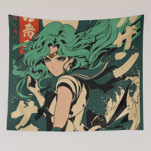 Item preview, Sailor Neptune Vintage Great Tidal  designed and sold by AnimeArsenalPrints.