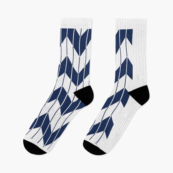 Item preview, Minimal Arrow Chevron Yagasuri Navy Pattern designed and sold by J-Style Lab.