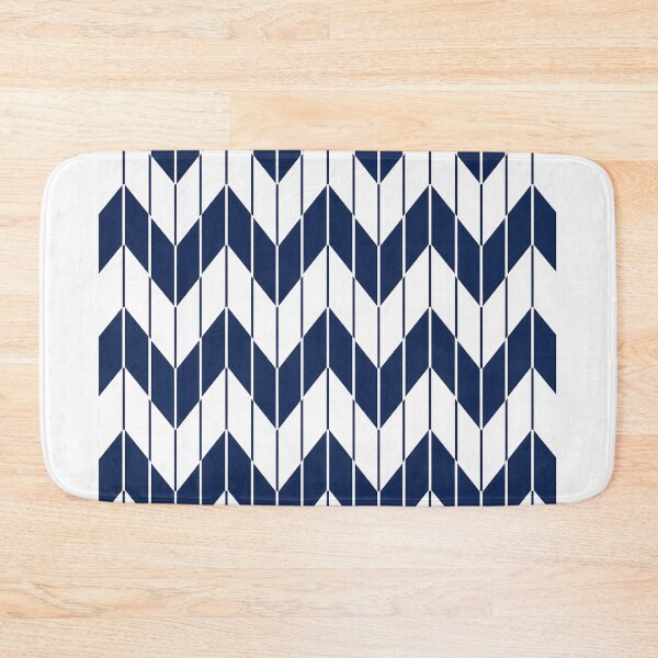 Item preview, Minimal Arrow Chevron Yagasuri Navy Pattern designed and sold by J-Style Lab.