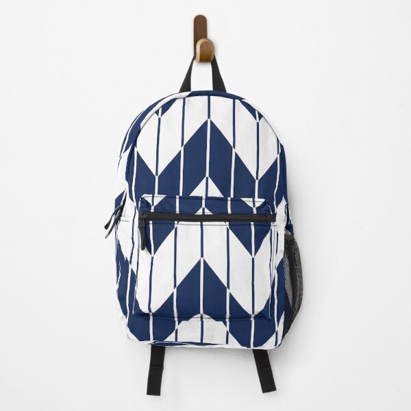 Item preview, Minimal Arrow Chevron Yagasuri Navy Pattern designed and sold by J-Style Lab.