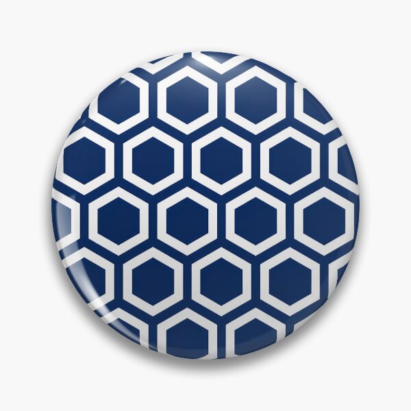 Item preview, Minimal Honeycomb Kikko Navy Pattern designed and sold by J-Style Lab.