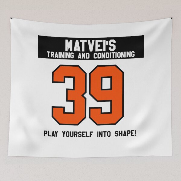 Item preview, matvei's training and conditioning (away colors) designed and sold by tomigratedismay.