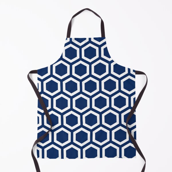 Item preview, Minimal Honeycomb Kikko Navy Pattern designed and sold by J-Style Lab.