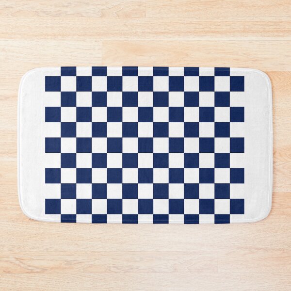 Item preview, Minimal Ichimatsu Checkerboard Navy Pattern designed and sold by J-Style Lab.