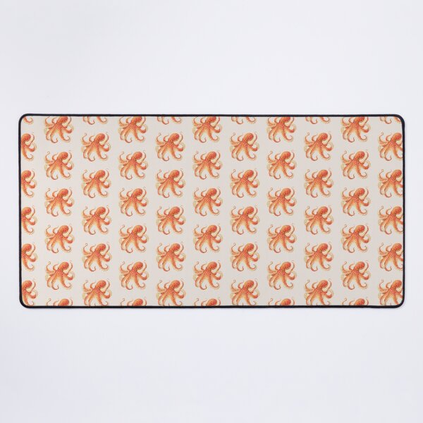 Item preview, Watercolor Orange Octopus designed and sold by Violet Peonies.