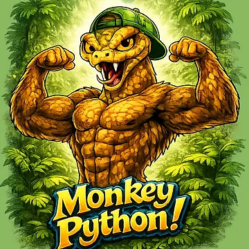 Artwork thumbnail, Monkey Python by LaffinLair
