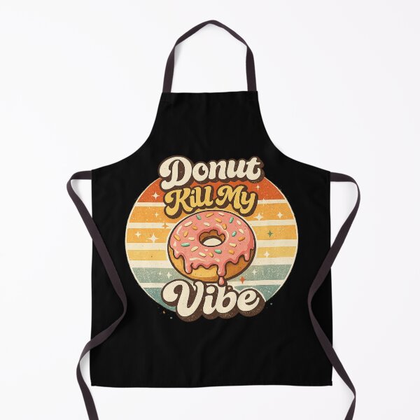 Item preview, Donut Kill My Vibe Funny Donut Pun Retro Aesthetic Dessert Lover Gift World Donut Day designed and sold by Im-Ara.