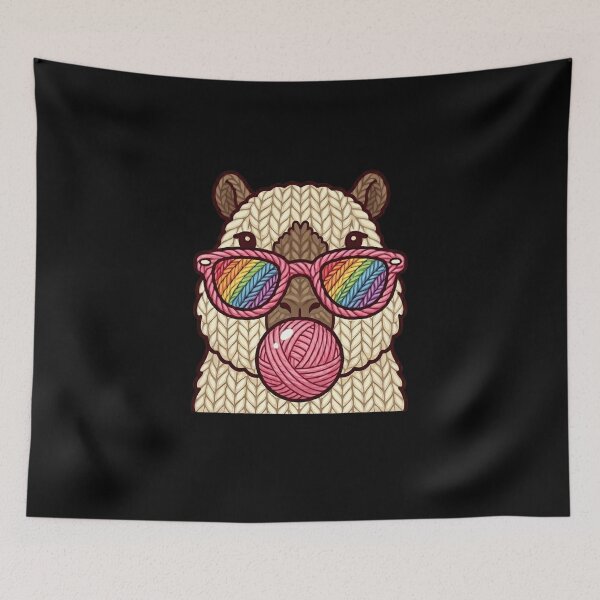 Item preview, Cute Capybara Lover Tee Bubblegum Glasses Capybara T-Shirt, Funny Animal Gift, Aesthetic Rodent Graphic Tee designed and sold by AsturShop.