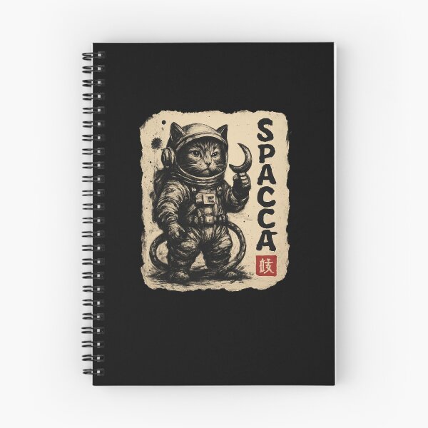 Item preview, Space Cat Astronaut Vintage Ink Style designed and sold by SiarheiYur.