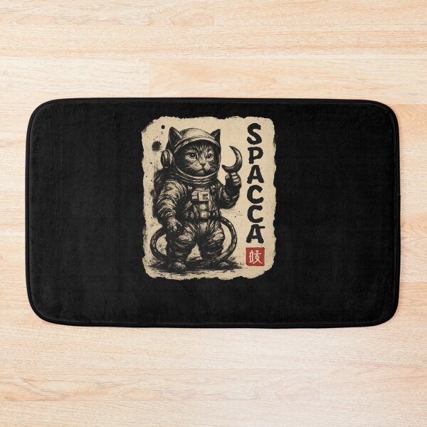 Item preview, Space Cat Astronaut Vintage Ink Style designed and sold by SiarheiYur.