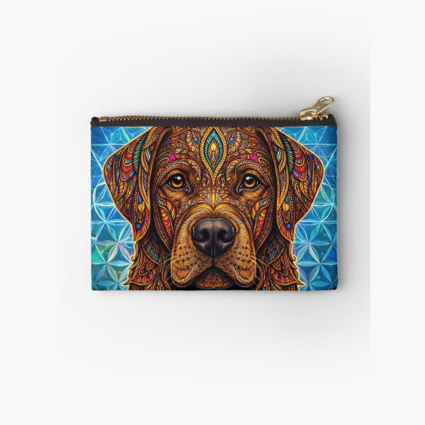 Item preview, Lab Visions 065: Psychedelic Labrador Dog with Sacred Geometry designed and sold by The Psychedelic Anarchist.