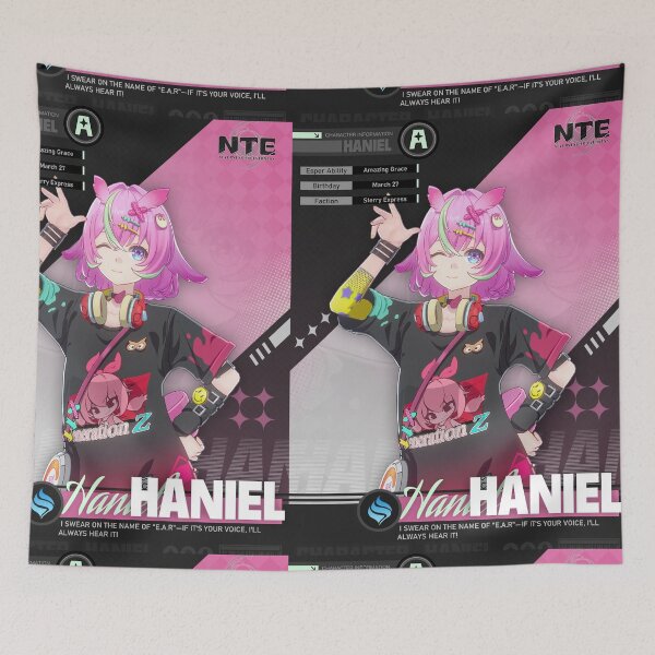Item preview, Haniel Neverness to Everness (NTE) designed and sold by AnimeHentaiArt.