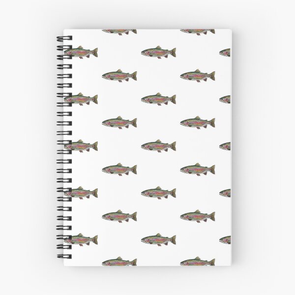 Item preview, Pesca con mosca de trucha arcoíris | Peces de río, fauna y naturaleza designed and sold by SOUFIANE1991.