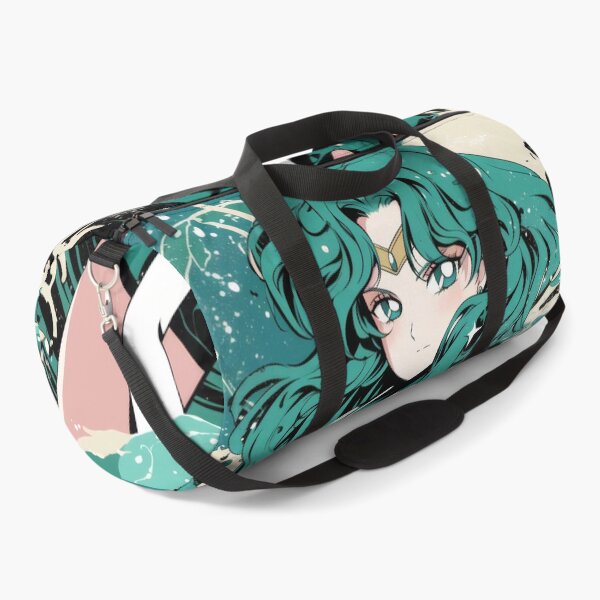 Item preview, Sailor Neptune Retro Tidal Wave Teal designed and sold by AnimeArsenalPrints.