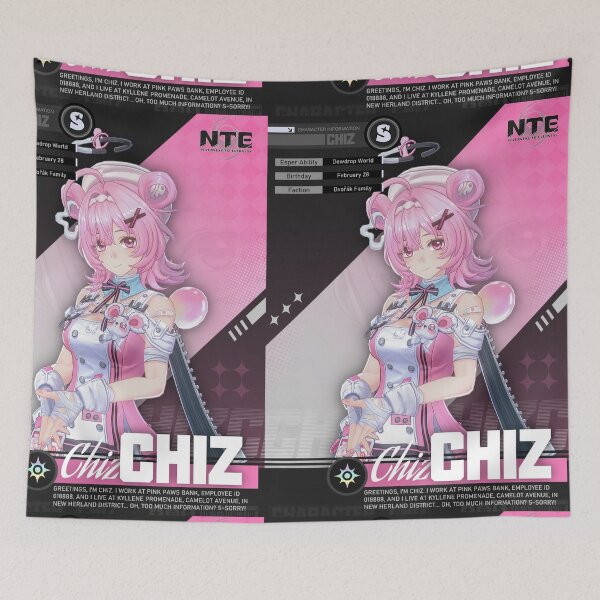 Item preview, Chiz Neverness to Everness (NTE) designed and sold by AnimeHentaiArt.