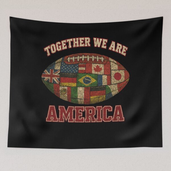 Item preview, Global Unity Football Flag Collage Design designed and sold by SiarheiYur.
