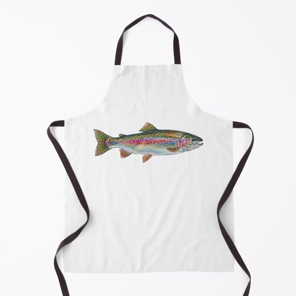 Item preview, Fly Fishing Rainbow Trout | River Fish Wildlife Nature designed and sold by SOUFIANE1991.