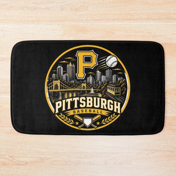 Item preview, Pittsburgh Baseball City Logo – Bridge Skyline Baseball T-shirt & Fan Gear designed and sold by TKOprintdesigns.