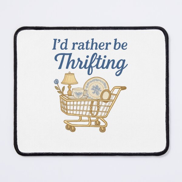 Item preview, Thrifting Aesthetic Vintage Cart Illustration designed and sold by SiarheiYur.