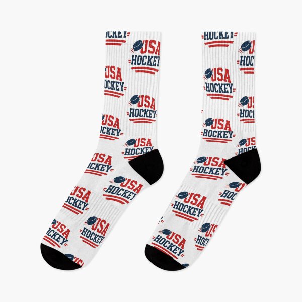 Item preview, USA Hockey Vintage Sports Typography Design designed and sold by SiarheiYur.