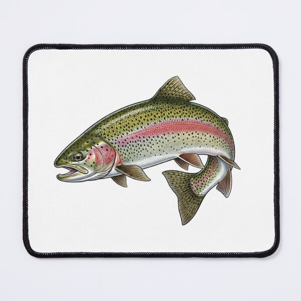 Item preview, Fly Fishing Rainbow Trout | River Fish Wildlife Nature designed and sold by SOUFIANE1991.