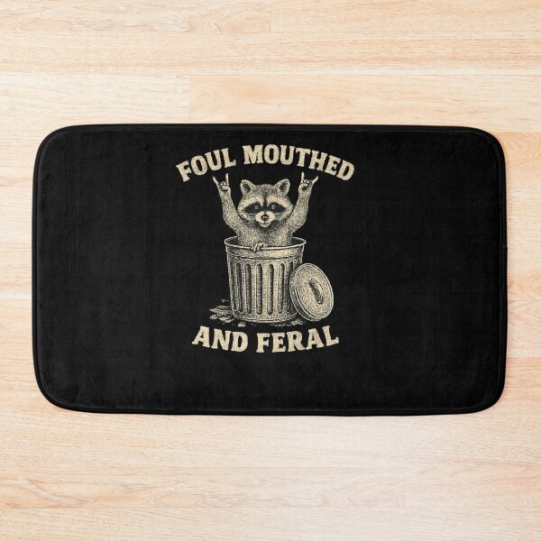 Item preview, Feral Raccoon Trash Can Vintage Sketch Art designed and sold by SiarheiYur.