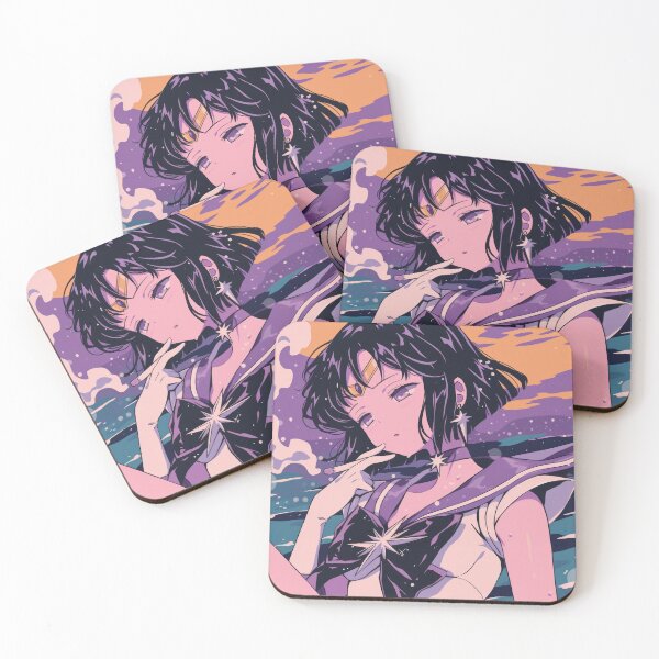 Artikelvorschau, Sailor Saturn Rebel Smoke entworfen und verkauft von AnimeArsenalPrints.