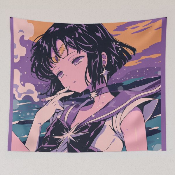 Item preview, Sailor Saturn Rebel Smoke  designed and sold by AnimeArsenalPrints.