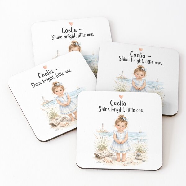 Item preview, Caelia Personalized Beach Nursery Shine Bright Little One Gift designed and sold by LoveNurseries.