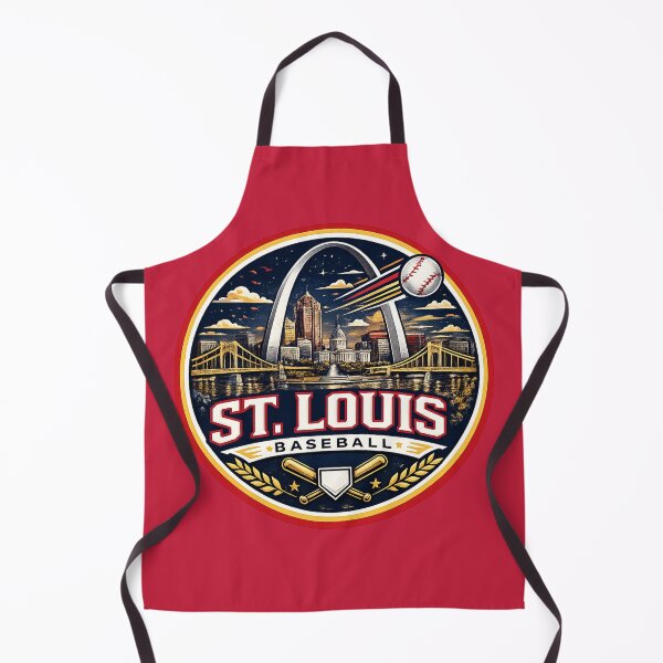 Item preview, St. Louis Baseball City Logo – Arch Skyline Baseball T-shirt & Fan Gear designed and sold by TKOprintdesigns.