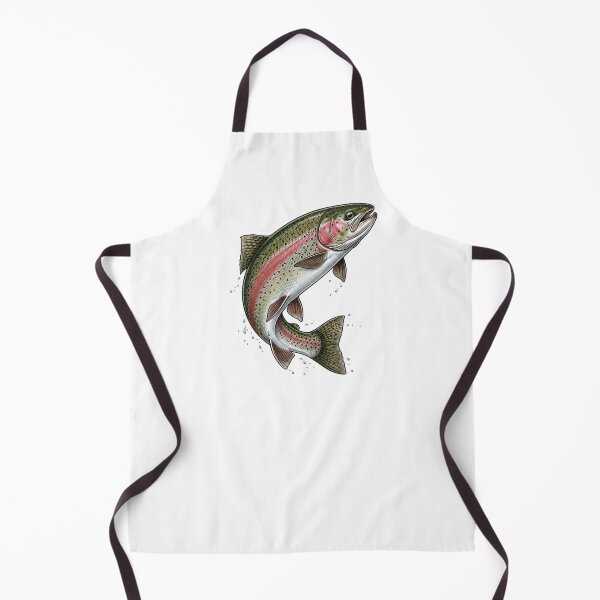 Item preview, Fly Fishing Rainbow Trout | River Fish Wildlife Nature designed and sold by SOUFIANE1991.