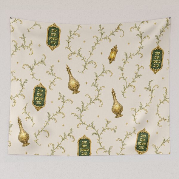 Item preview, Better Number than Good Oil – Arte Bíblico Dorado y Verde designed and sold by OlmoconPeras.