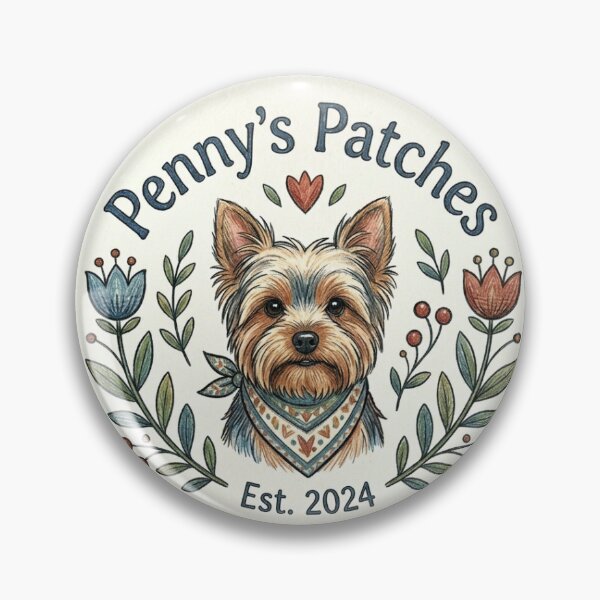Item preview, Penny’s Patches Logo designed and sold by pennyspatches.