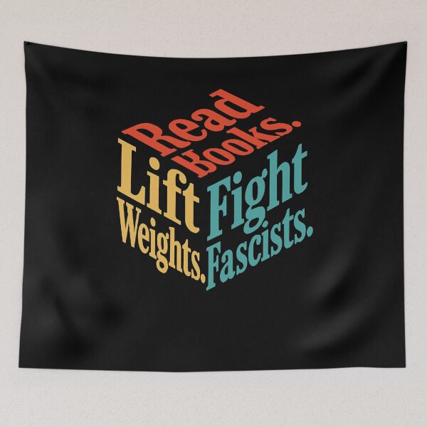 Item preview, Read Books Lift Fight Weights Bold Typography designed and sold by SiarheiYur.