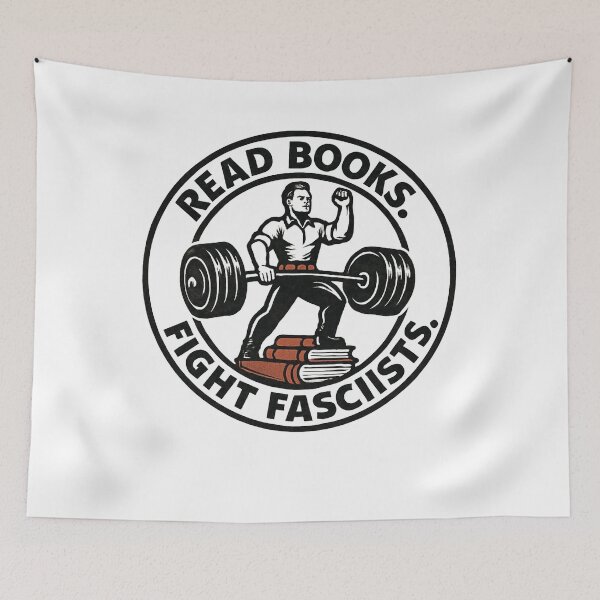 Item preview, Read Books Lift Weights Strength Knowledge Badge designed and sold by SiarheiYur.