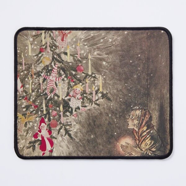Item preview, The Little Match Girl - Arthur Rackham Christmas designed and sold by forgottenbeauty.