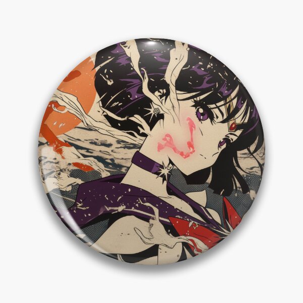 Item preview, Sailor Saturn Vintage Duotone designed and sold by AnimeArsenalPrints.