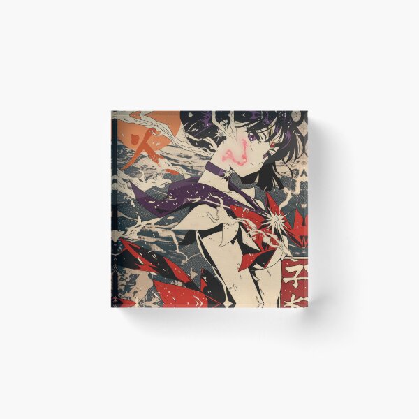 Item preview, Sailor Saturn Vintage Duotone designed and sold by AnimeArsenalPrints.
