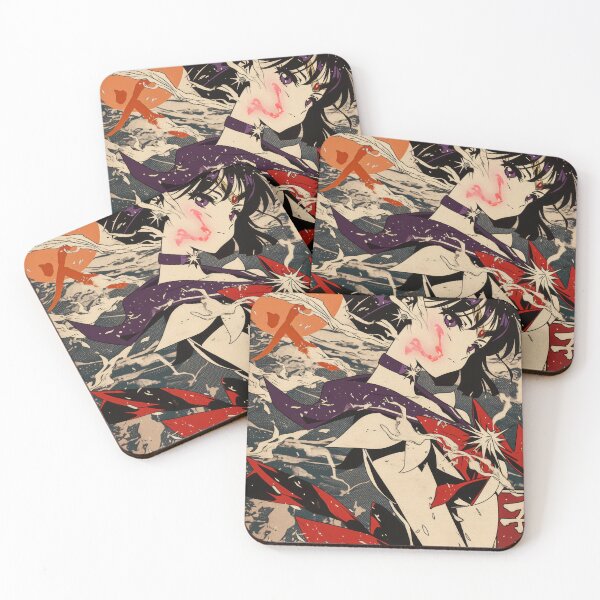 Artikelvorschau, Sailor Saturn Vintage Duotone entworfen und verkauft von AnimeArsenalPrints.