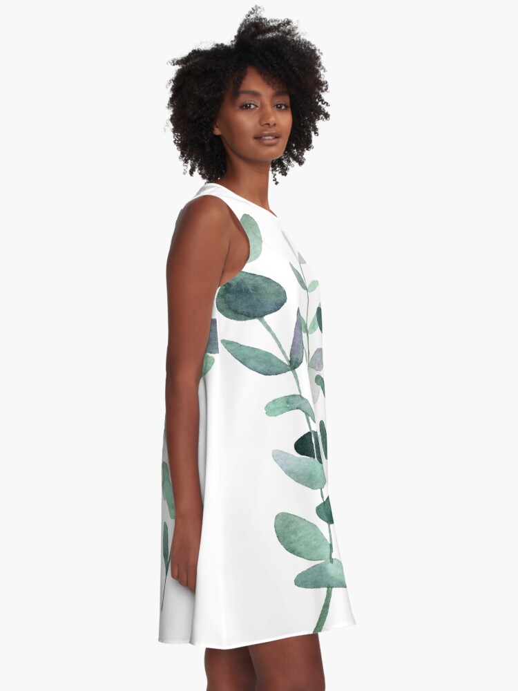 eucalyptus green dress