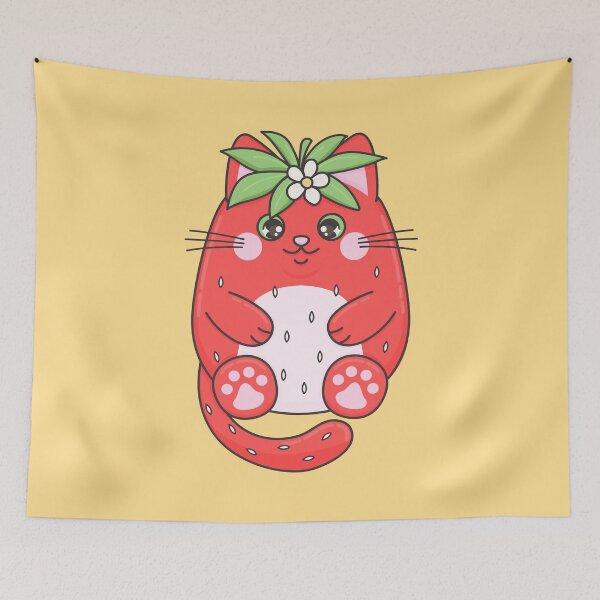 Item preview, Strawberry Kitty designed and sold by robyriker.