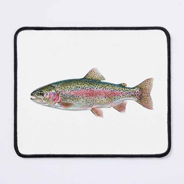 Item preview, Fly Fishing Rainbow Trout | River Fish Wildlife Nature designed and sold by SOUFIANE1991.