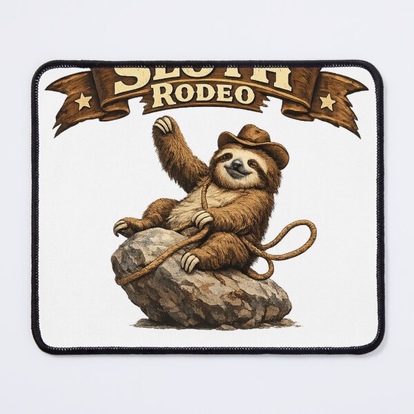 Item preview, Sloth Rodeo designed and sold by LaffinLair.